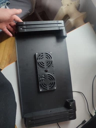 Стіл для ноутбука трансформер Laptop Table T9 1,75 кг (9TSTDLNTBK) TIN66