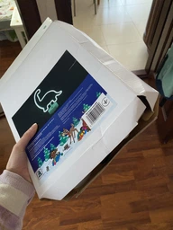 Неоновый светильник Динозавр ночник, 24,7*10*28 см, зеленый свет, 3АА и USB-провод (141400) фото от покупателей 3