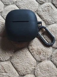 Силиконовый чехол для наушников Xiaomi Redmi Buds 6 Lite, Hang Case, голубой, ультратонкий защитный кейс толщиной 2 мм, защита от царапин, пыли и ударов, компактный, с карабином для крепления, ArmorStandart (ARM81088)
