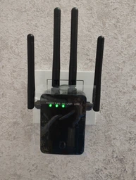 Wi-Fi репітер (підсилювач) 1200Мб/с для роутера, дводіапазонний 2.4G + 5G вай фай ретранслятор посилювач сигналу - WIFI повторювач з LAN портом - розширювач покриття мережі до 250м² фото від покупців 5