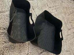 Силиконовые формы 5.2+3.1л для двойного аэрогриля Tefal Ey901840 фото от покупателей 4