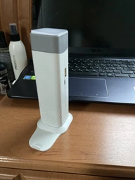 Розумна настільна світлодіодна лампа 3в1 з вбудованим акумулятором та PowerBank фото от покупателей 5