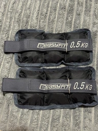 Обважнювачі EasyFit (TNS-1) 2 шт за 1 кг з фіксованою вагою (манжети для рук і ніг з піском, універсальні для бігу) фото від покупців 5