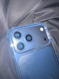 Противоударный чехол для iPhone 17 Pro IPAKY Crystal Series с бортиками Прозрачный фото от покупателей 6