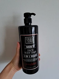 Гель для душу, волосся та обличчя для чоловіків - Dead Sea Collection Men's Sandalwood Face, Hair & Body Wash 3 in 1 1000ml (677413-58700) фото від покупців 1