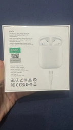 Беспроводные наушники Hoco EW25 Bluetooth TWS совместимы с Mac (macOS 10.12), Android, iPhone, iPad, iPod touch (iOS 10), Apple Watch (watchOS 3). White