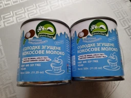 Молоко згущене кокосове Nature's charm 320 г