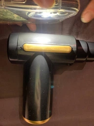 Массажер Портативный ручной перкуссионный Mini Massager Gun со встроенным экраном, аккумуляторный