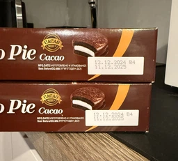 Тістечко шоколадне Choco Pie Какао Lotte 336 г (12 х 28 г)