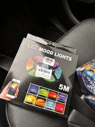Светодиодная LED лента Smart RGB 5050 с Bluetooth приложением. Комплект 5 метров водостойкий от USB