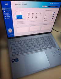 Ноутбук ASUS Vivobook S 16 OLED S5606MA-MX080 (90NB12E1-M005N0) Mist Blue / 16" OLED 3.2K 120 Гц / Intel Core Ultra 9 185H / RAM 16 ГБ / SSD 1 ТБ