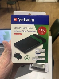 Жесткий диск Verbatim 500GB 53111 2.5" USB 3.2 External Black (23942531111)