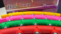 Массажный хулахуп Feel Fit для похудения и коррекции талии (M 0251)