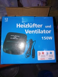 Автомобільний обігрівач Чорний Auto Fan Heater 200W (SH771362)