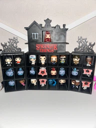 Тематическая Полка Большой Раскладной Дом для Фигурок Stranger Things Kinder Joy Funko Pop Stand / Display / Для 24 Фигурок из Сериала Очень странные дела фото от покупателей 13