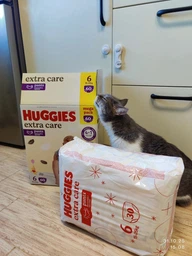 Підгузки Huggies Extra Care Розмір 6 (15-25 кг) Pants Box 60 шт (5029053582429)