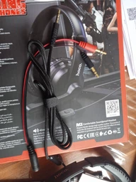 Ігрові навушники з мікрофоном Hoco W103 Magic tour (AUX / USB дротові, з оголов'ям) - Чорні фото від покупців 1