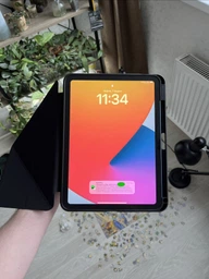 Чохол iPad 10/11 A16 2024-2025 Acrylic Color Frame Transformer Pen Slot black