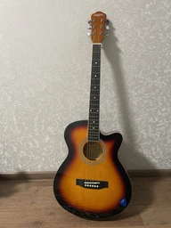 Гитара акустическая Caravan Music HS-4010 BL (чехол, копилка, медиатор, струна, ключ) фото от покупателей 3