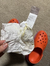 Женские кроксы Crocs Mega Crush Clog Bone M5W7-37-24 см 207988 фото от покупателей 2