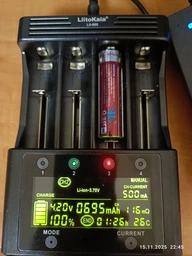 Зарядное устройство Liitokala Lii-600 EU + Carcable