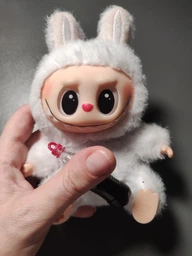 Детская мягкая игрушка сюрприз Лабубу Labubu Coca-Cola плюшевая, брелок для ключей сумки рюкзака для детей и взрослых 17 см фото от покупателей 1
