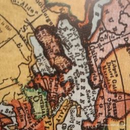 Постер Карта Глисона, плоская Земля , Alexander Gleason, Flat Earth Map (1892), A0 106×75 см (id6151)