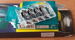 Змінні картриджі для гоління Gillette Mach3 Charcoal 5 шт (8700216062770)