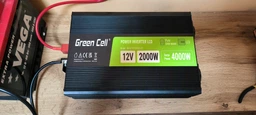 Инвертор Greencell LCD 12 B чистый синус с экраном 2000/4000 Вт (5904326374560) фото от покупателей 9