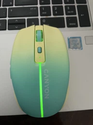 Мишка Canyon MW-44 LED Rechargeable Wireless/Bluetooth Yellow Blue (CNS-CMSW44UA)