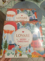 Новогодняя коллекция чая Lovare Merry Christmas 12 видов по 5 шт (4823115403285) фото от покупателей 4
