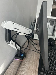Настольное крепление для монитора Anda Seat Stealth Pro II RGB 17''-42'' Titanium (AD-W-A9X-1S-BT) [123489] фото от покупателей 10