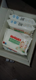 Дитячі вологі серветки Huggies OverClean 56 шт (5029053567822) фото від покупців 13