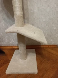 Багаторівнева котяча дряпка Springos 245 - 260 cm kremowy (5907719457741) фото від покупців 5