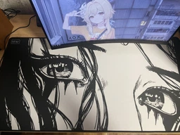 Игровая поверхность WorkPlaceShop ART Eyes 400х900 мм фото от покупателей 9