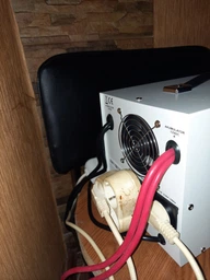 Джерело безперебійного живлення (ДБЖ) Volt Polska SINUSPRO-800E 500/800W 12v Білий фото від покупців 17