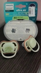 Пустышки Philips AVENT Ultra Air 6-18 месяцев 2 шт (SCF087/18) фото от покупателей 1