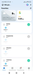 Умная WiFi розетка 2 шт. Tuya Smart Life Head 16А с таймером для дистанционного управления розеткой через интернет и учета расхода енергии вай фай туя