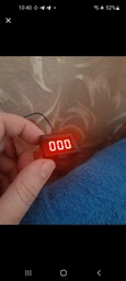 Автомобильный электронный светодиодный вольтметр в корпусе Bodasan V121 фото от покупателей 3