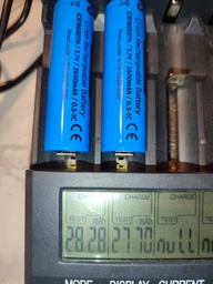 Акумулятор літій-іонний Quantum Li-ion ICR18650, 2600 mAh, 0.5-1С з клемним виступом, 1 шт./пач. Модель: ICR18650TH / 2600 (4770050059063) фото від покупців 2