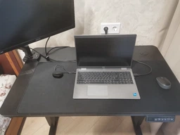 Стол с электрорегулировкой высоты 100 X 60 см Flexi Desk Dark Brown 28061 фото от покупателей 12