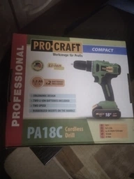 Шуруповерт Procraft pa18c compact