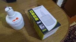 Лампа аккумуляторная usb фонарь на аккумуляторе светодиодная 150 Вт LED лампочка кемпинговая портативная с подвесом светильник ночник для кемпинга 3600 mAh фото от покупателей 6