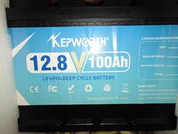 Аккумулятор Kepworth LiFePO4 12V 100Ah 1280W 352mm с зарядным устройством (литий железо фосфатный АКБ с BMS) фото от покупателей 1