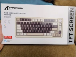 Беспроводная механическая клавиатура ATTACK SHARK X85PRO RGB Tri-mode (Cheese White)