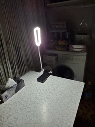 Настольная лампа светодиодная гибкая LED на прищепке юсб Beluck BL-01 USB лед лампа прищепка от блочка и павербанка кабель черная (BLK01Black) фото от покупателей 5