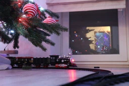 Залізниця Xiang парогенератор, акумулятор 3.7 V, USB кабель, локомотив, 5 вагонів, звуки, підсвічування, автоматичний принцип роботи (699-6 A)