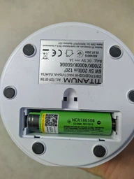 Аккумулятор 18650 литий ионный Без бренда JBV 2502 на 3400mAh 2A салатовый с выпуклым плюсом + USB ночник в комплекте