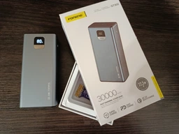 Повербанк 30000 mAh 22.5W Foneng GT300 с LED дисплеем и быстрой зарядкой PD/QC USB-C порт универсальный мощный портативный повербанк 30 000 power bank металлический павербанк для телефона iPhone Samsung роутера планшета фото от покупателей 12