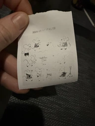Портативний, бездротовий міні термо принтер Mini Printer з подвійною посмішкою, Bluetooth, дитячий для фото, малюнків, етикеток, скетчів, штрихкодів, HomeGoods, Блакитний